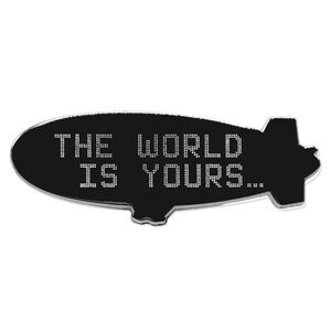 The World Is Yours Lapel Pin